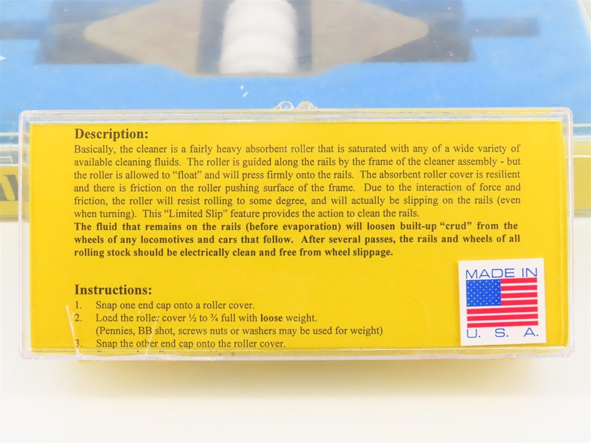 O Gauge 3-Rail Centerline Products BRASS #O-1 Rail Cleaner Car &amp; Roller Covers