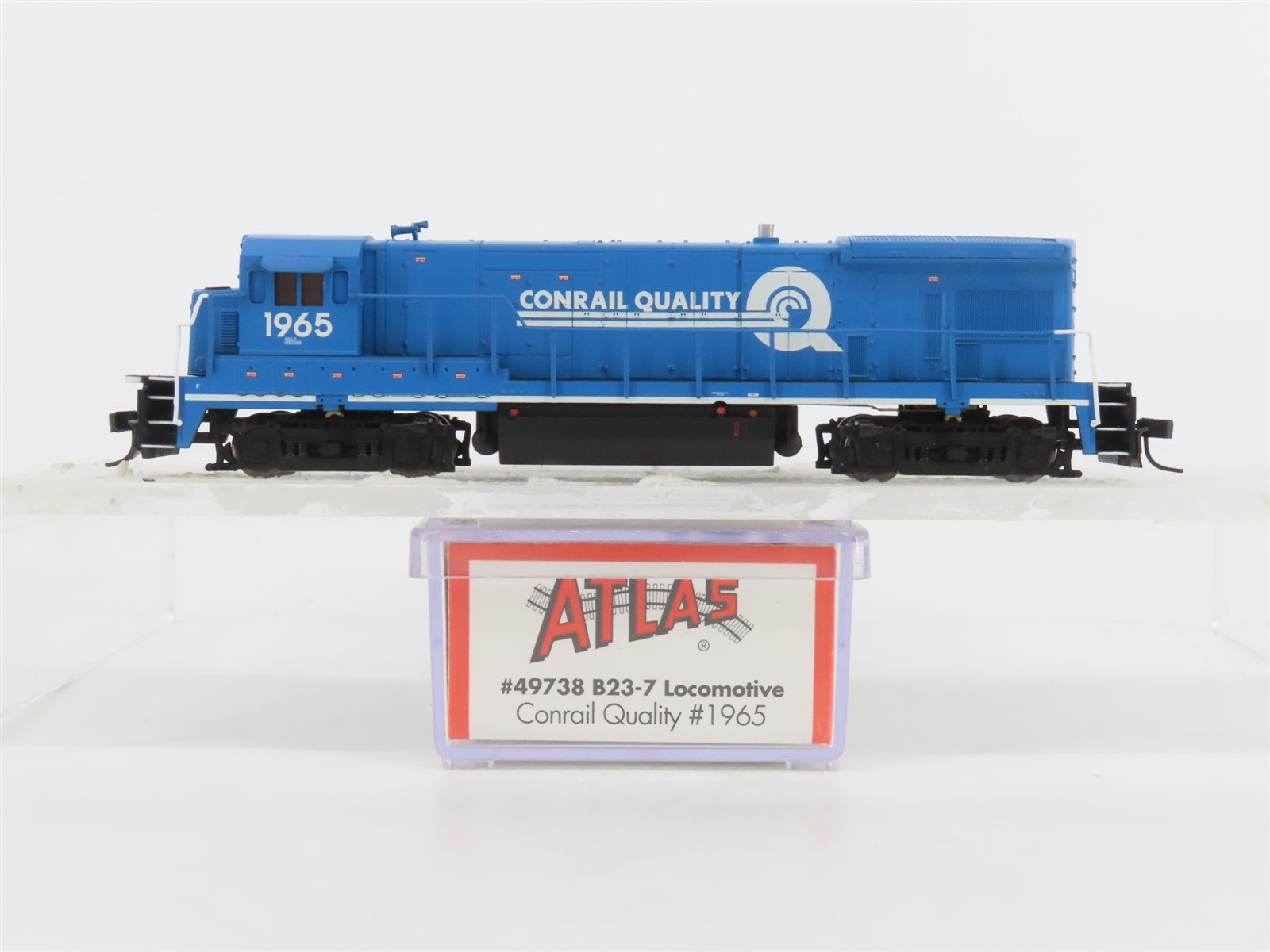 N Scale Atlas 49738 CR Conrail Quality GE B23-7 Diesel #1965 - DCC Ready