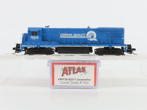 N Scale Atlas 49738 CR Conrail Quality GE B23-7 Diesel #1965 - DCC Ready