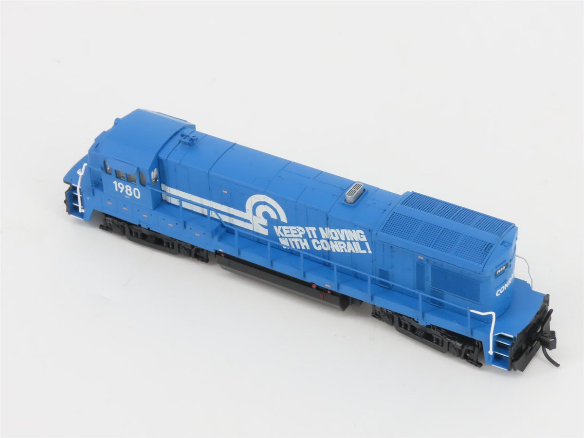 N Atlas 49736 CR Conrail &quot;Keep It Moving&quot; GE B23-7 Diesel #1980 - DCC Ready