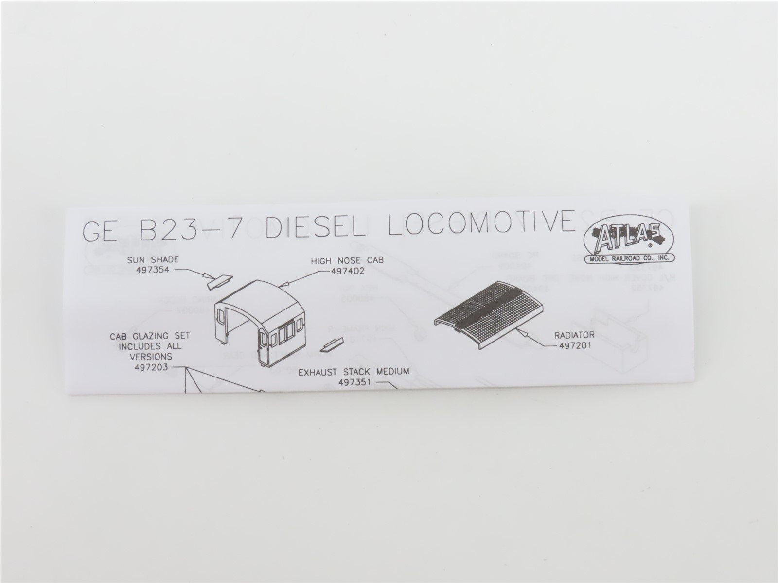 N Atlas 49736 CR Conrail 