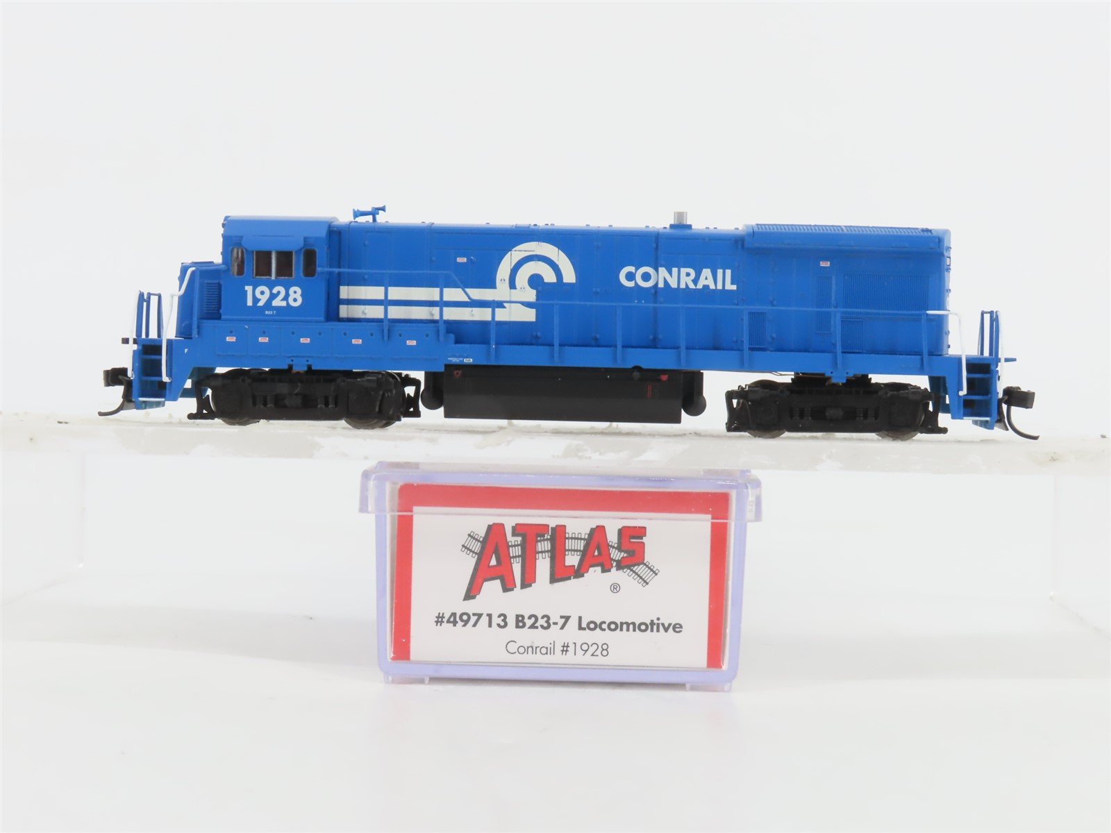 N Scale Atlas 49713 CR Conrail GE B23-7 Diesel Locomotive #1928 - DCC Ready
