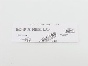 N Scale 49830 Atlas CR Conrail EMD GP38 Diesel Locomotive #7894 - DCC Ready