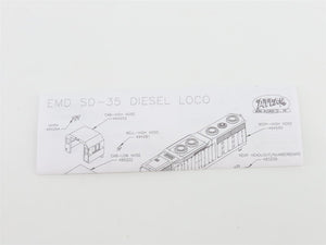 N Scale Atlas 49415 CR Conrail EMD SD35 Diesel Locomotive #6002 - DCC Ready