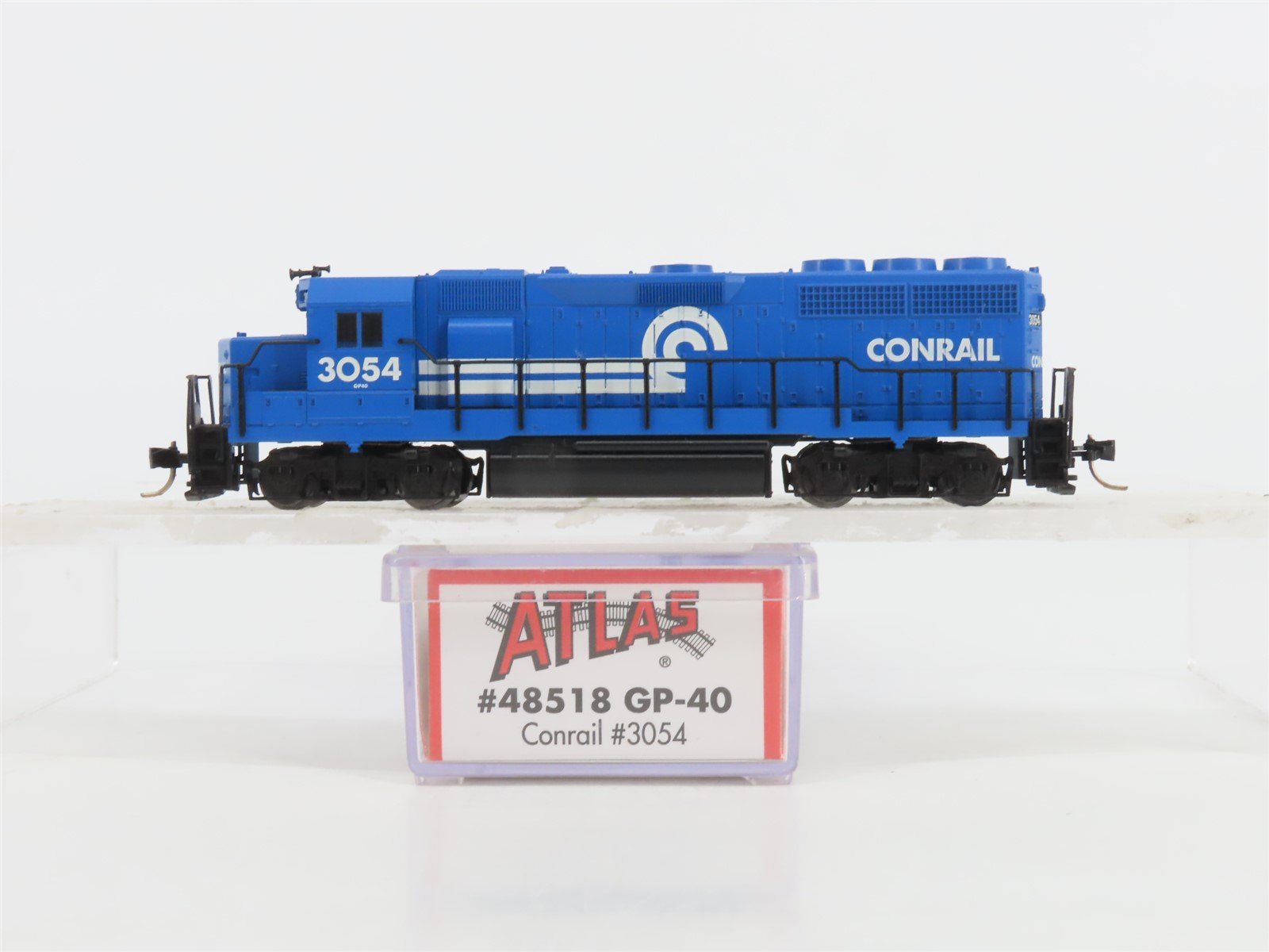 N Scale Atlas 48518 CR Conrail EMD GP40 Diesel Locomotive #3054