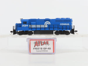 N Scale Atlas 48518 CR Conrail EMD GP40 Diesel Locomotive #3054