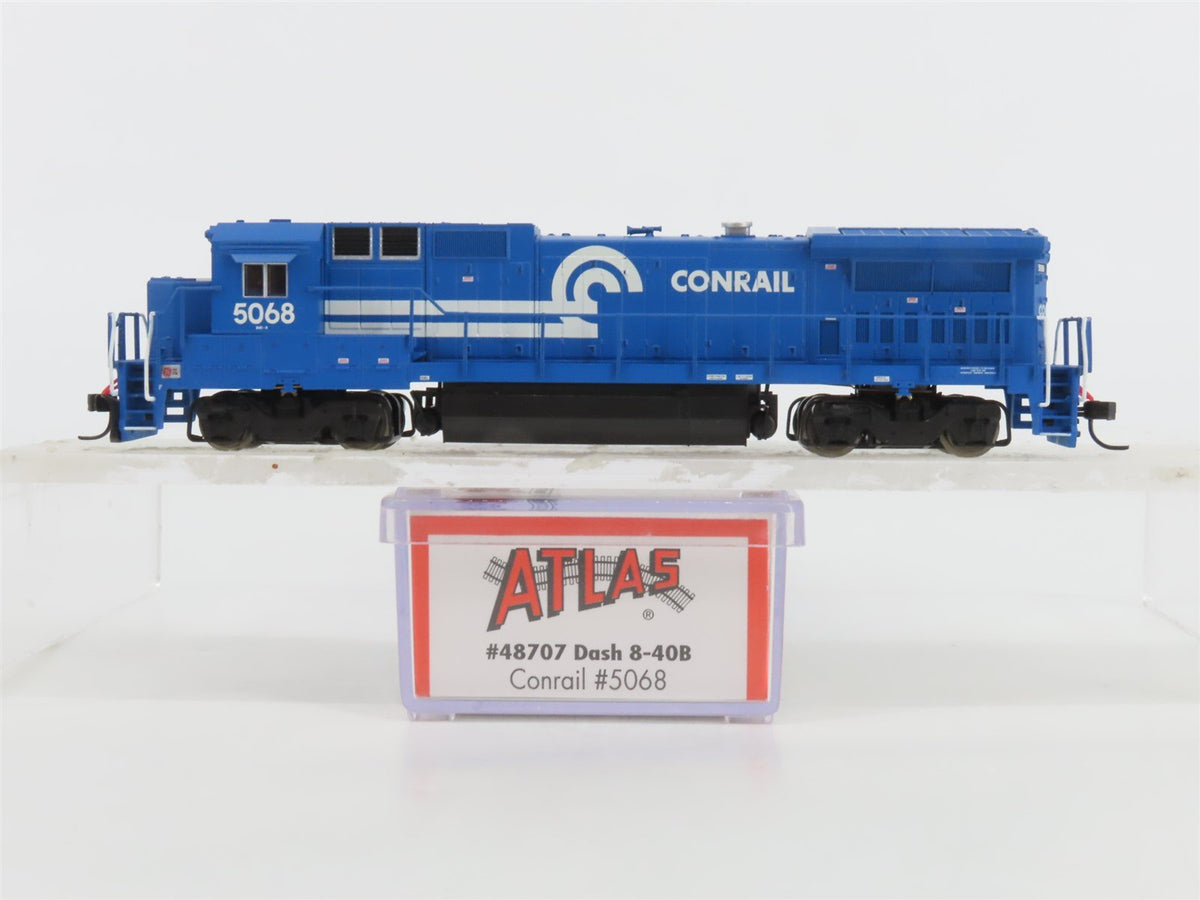 N Scale Atlas 48707 CR Conrail GE Dash 8-40B Diesel #5068 - DCC Ready