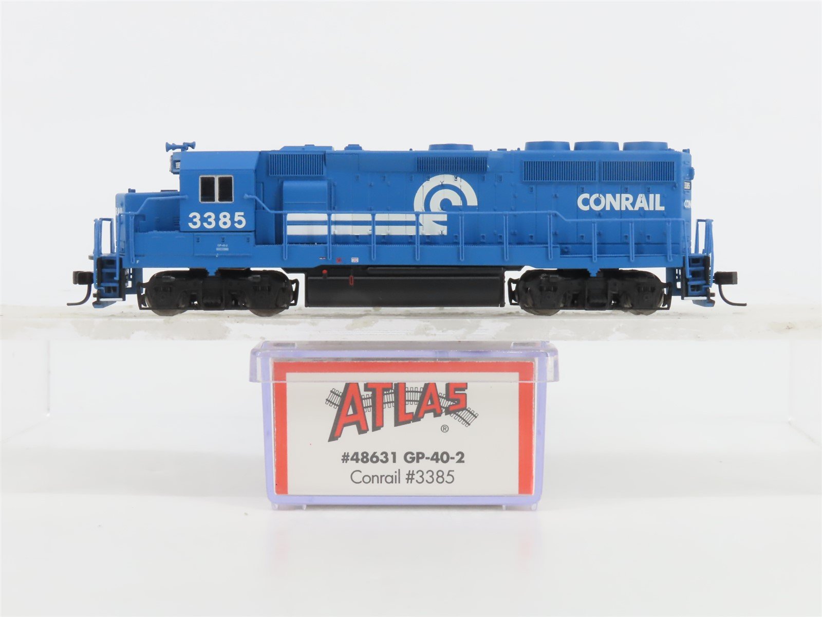N Scale Atlas 48631 CR Conrail EMD GP40-2 Diesel #3385 - DCC Ready