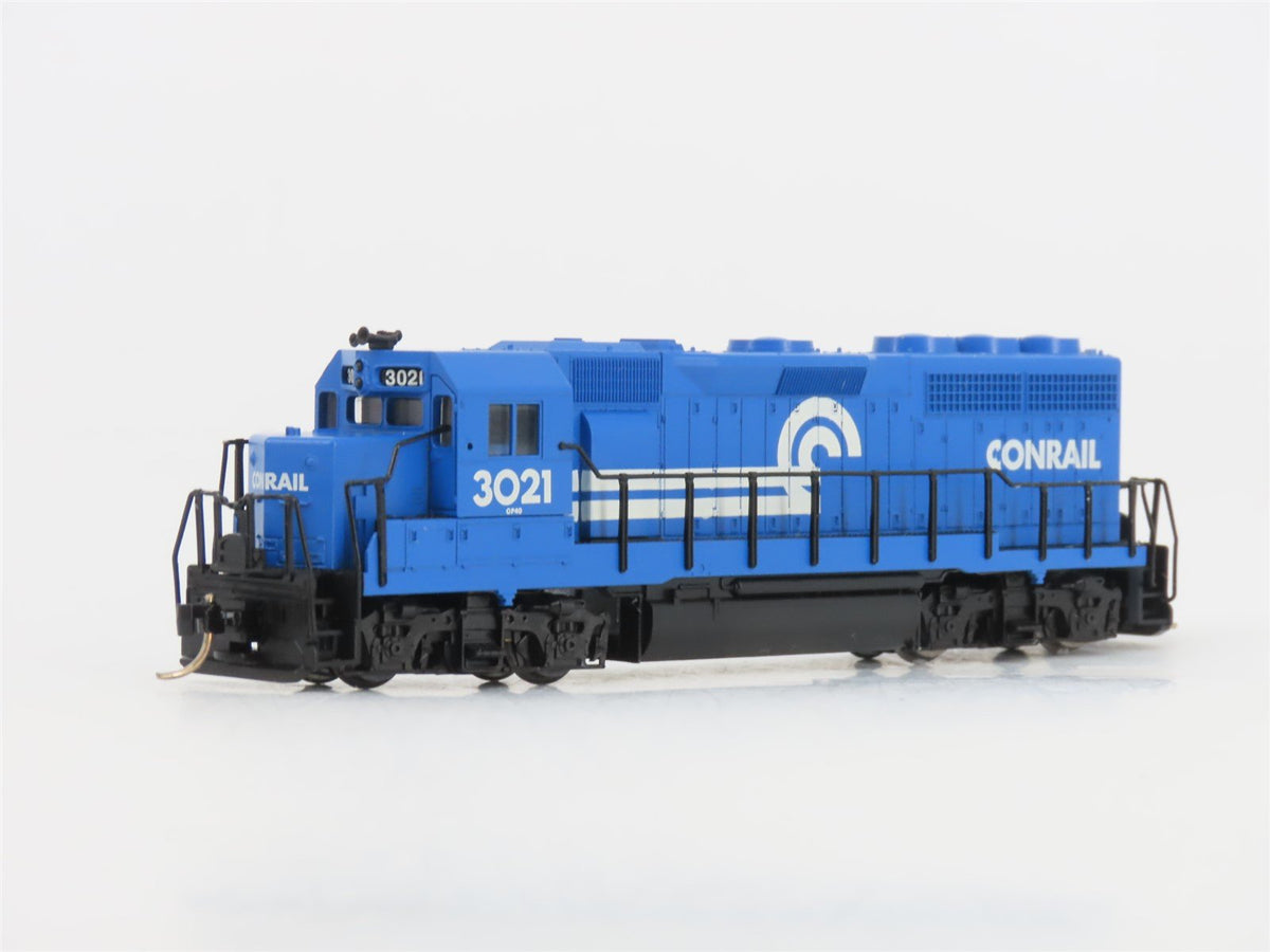 N Scale Atlas 48517 CR Conrail EMD GP40 Diesel Locomotive #3021