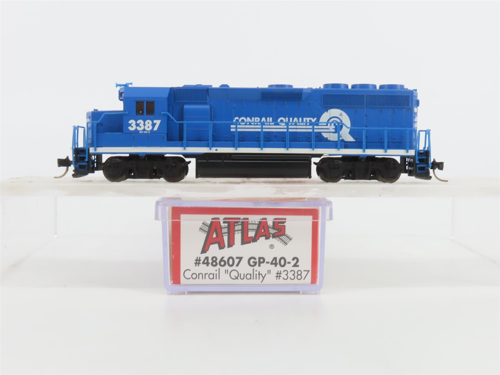 N Scale Atlas 48607 CR Conrail Quality EMD GP40-2 Diesel #3387 w/ DCC