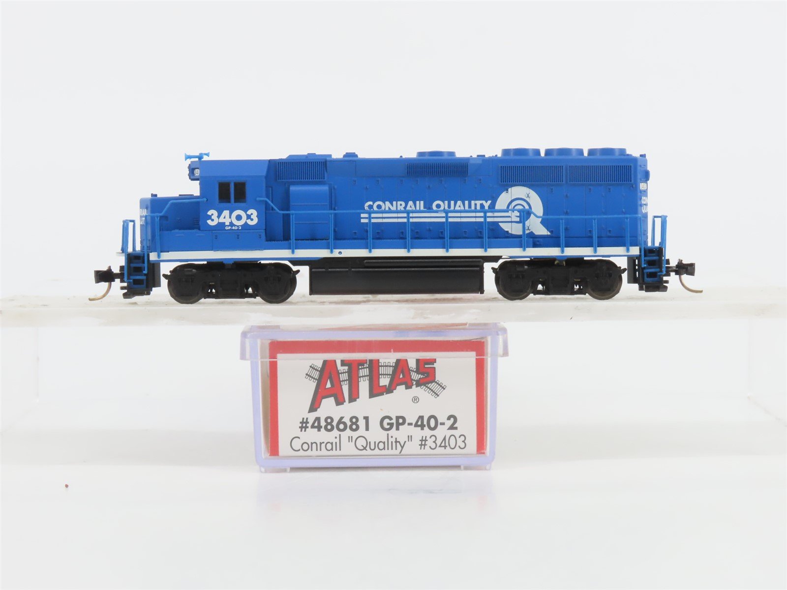 N Scale Atlas 48681 CR Conrail Quality EMD GP40-2 Diesel #3403 w/ DCC