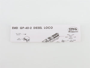 N Scale Atlas 48681 CR Conrail Quality EMD GP40-2 Diesel #3403 w/ DCC