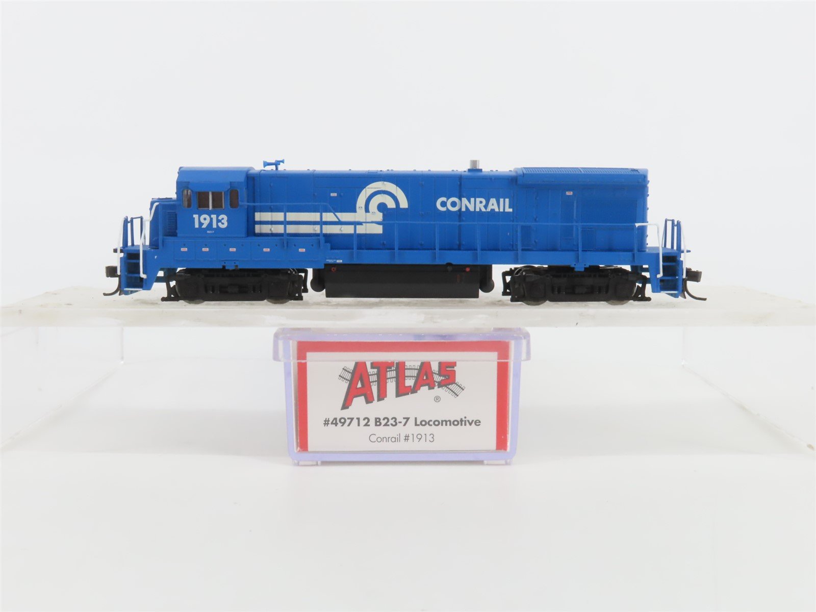 N Scale Atlas 49712 CR Conrail GE B23-7 Diesel Locomotive #1913 - DCC Ready