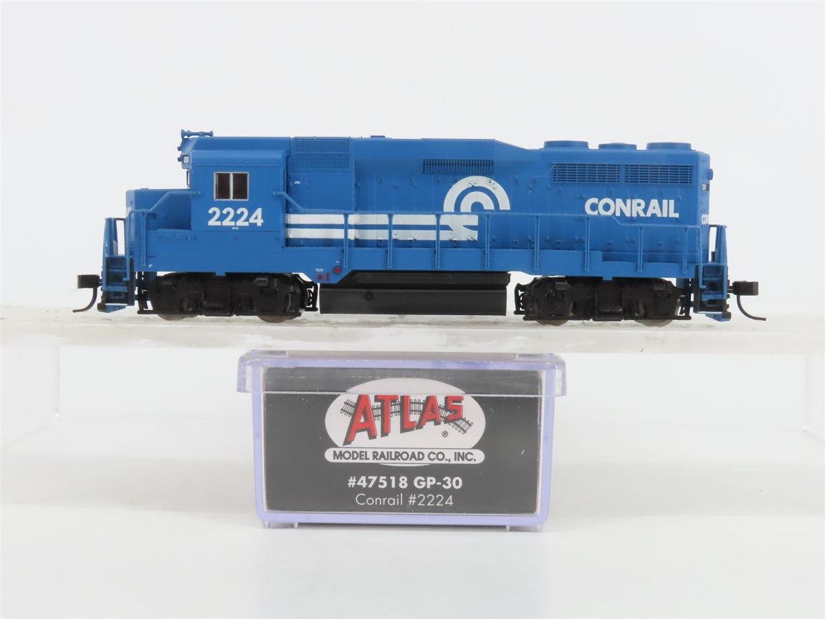 N Scale Atlas Classic 47518 CR Conrail EMD GP30 Diesel #2224 - DCC Ready