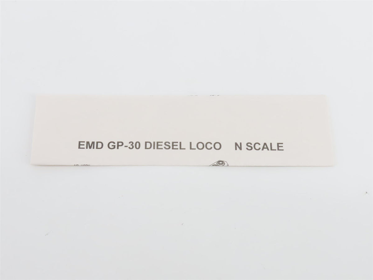 N Scale Atlas Classic 47518 CR Conrail EMD GP30 Diesel #2224 - DCC Ready