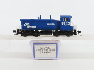 N Scale Life-Like 7861 CR Conrail EMD SW9/1200 Diesel Switcher #9342