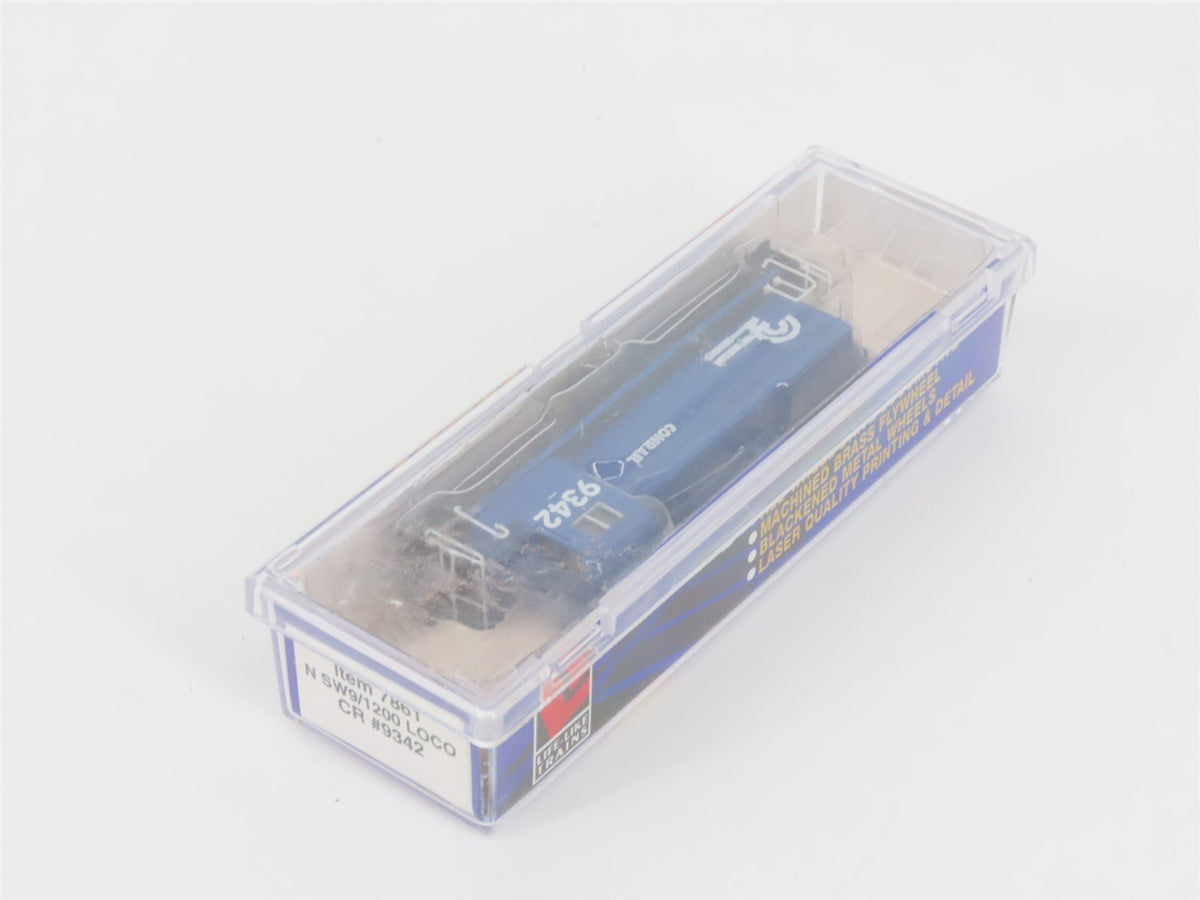 N Scale Life-Like 7861 CR Conrail EMD SW9/1200 Diesel Switcher #9342