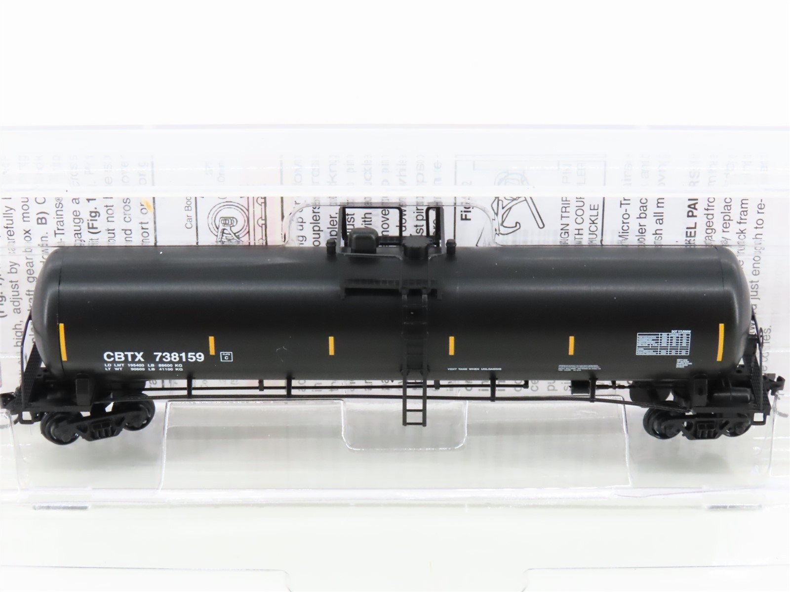 N Scale Micro-Trains MTL 11000642 CBTX Capital Finance 56' Tank Car #738159