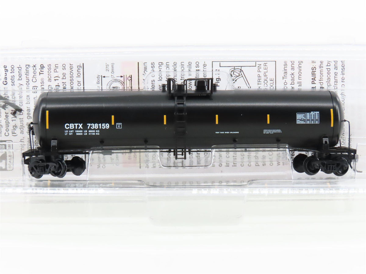 N Scale Micro-Trains MTL 11000642 CBTX Capital Finance 56&#39; Tank Car #738159