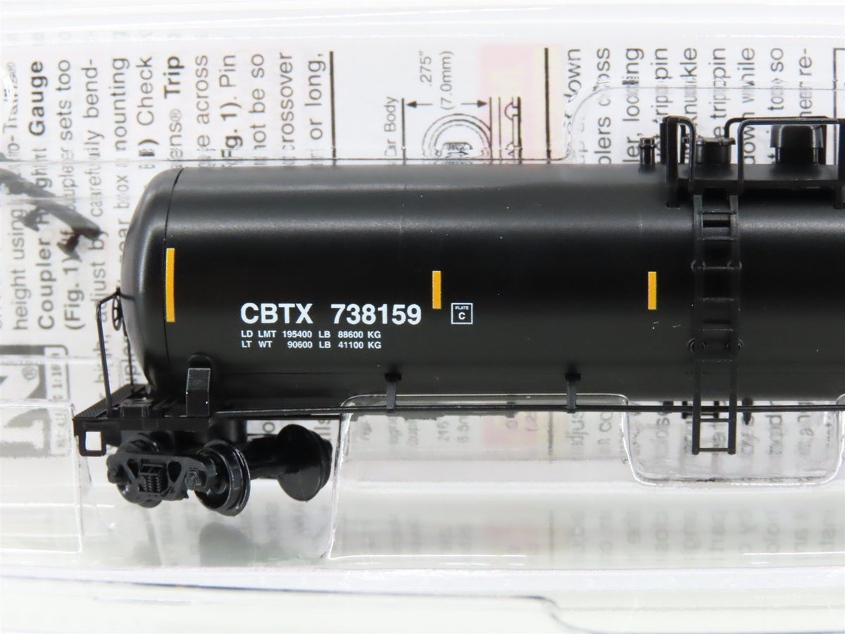 N Scale Micro-Trains MTL 11000642 CBTX Capital Finance 56&#39; Tank Car #738159