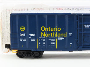 N Scale Micro-Trains MTL 27040 ONT Ontario Northland 50' Plug Door Boxcar #7409