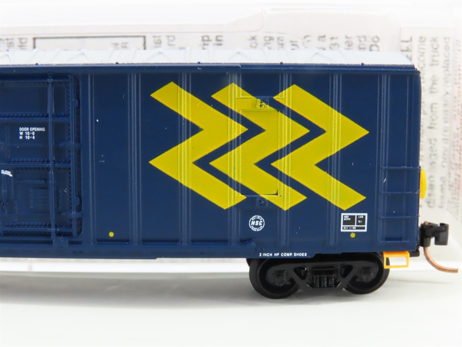 N Scale Micro-Trains MTL 27040 ONT Ontario Northland 50' Plug Door Boxcar #7409