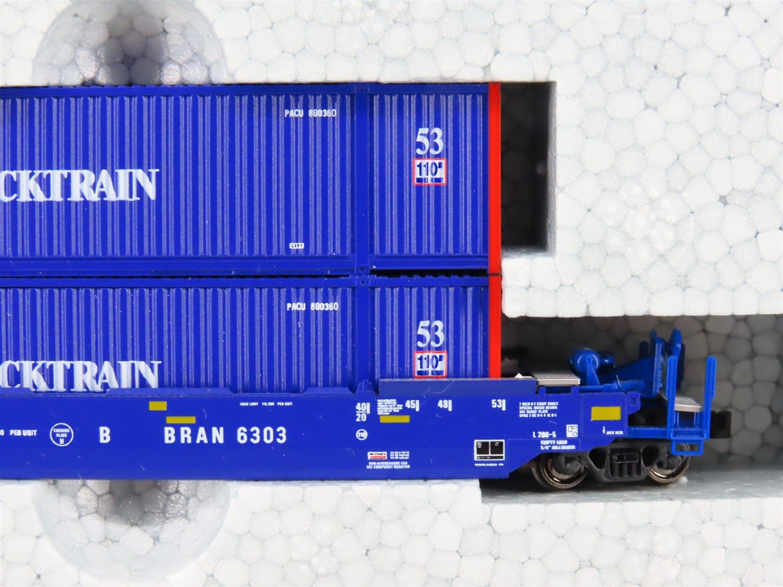 N Kato 106-6166 Gunderson MAXI-IV Double Stack Car #6303