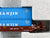 N Scale Kato 106-6155 Gunderson MAXI-I Double Stack Car W/Hanjin Containers