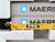 N Scale Kato 106-6143 TTX Gunderson MAXI-I Double Stack Car W/Maersk Containers