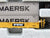 N Scale Kato 106-6143 TTX Gunderson MAXI-I Double Stack Car W/Maersk Containers