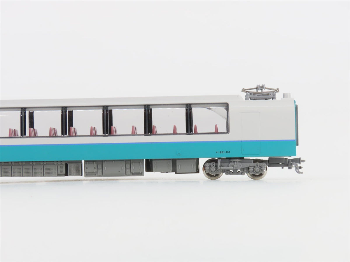 N KATO 10-474 Japanese &quot;Super View Odoriko New Color&quot; 251 Series 6-Unit EMU Set
