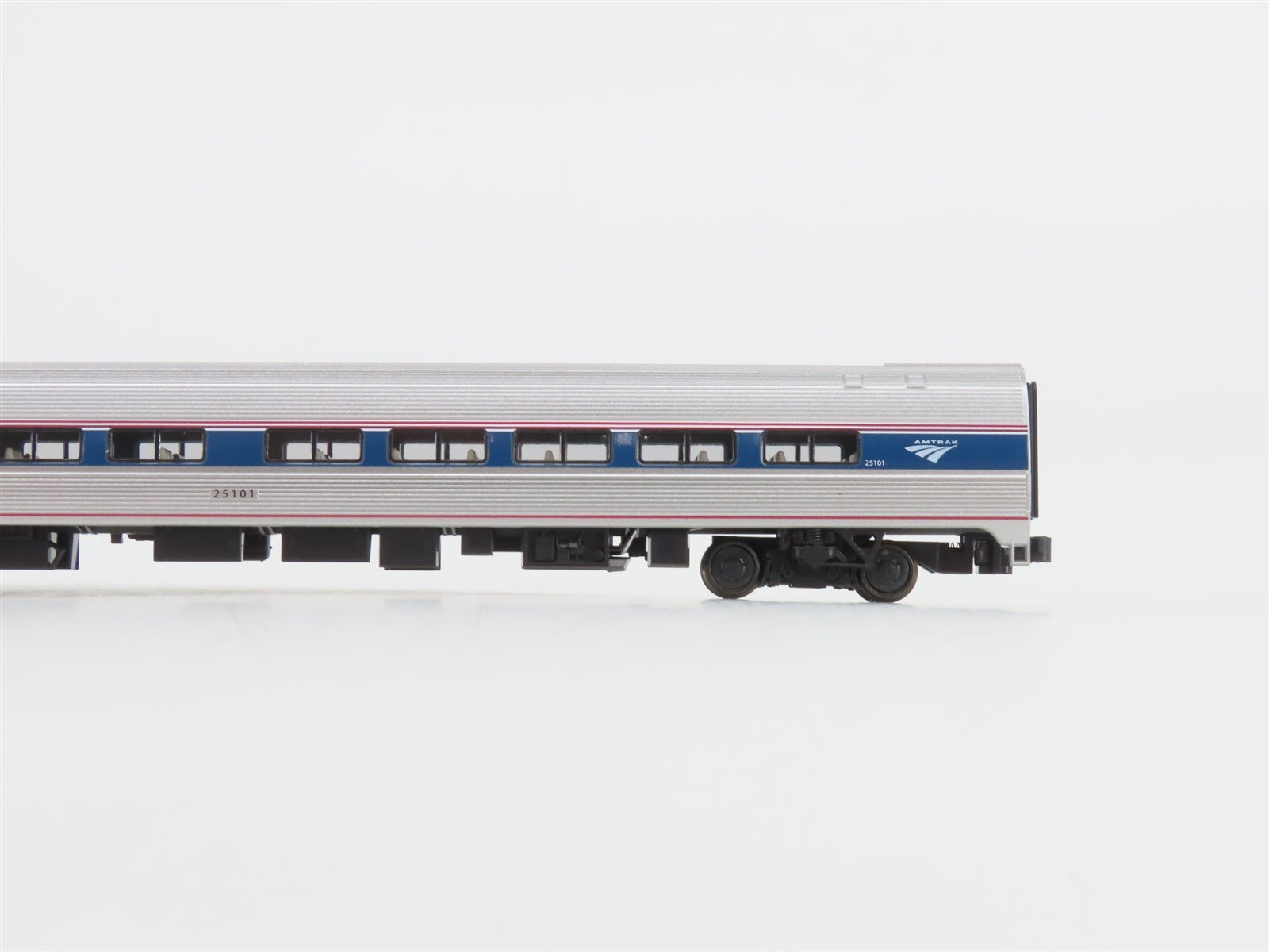 N KATO 106-6285 AMTK Amtrak Amfleet/Viewliner P42 Diesel Passenger Set w/ DCC