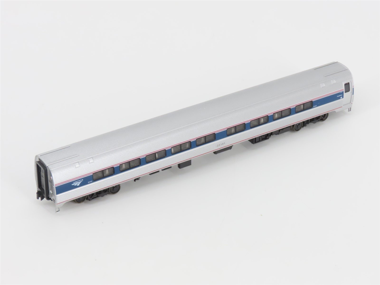 N KATO 106-6285 AMTK Amtrak Amfleet/Viewliner P42 Diesel Passenger Set w/ DCC