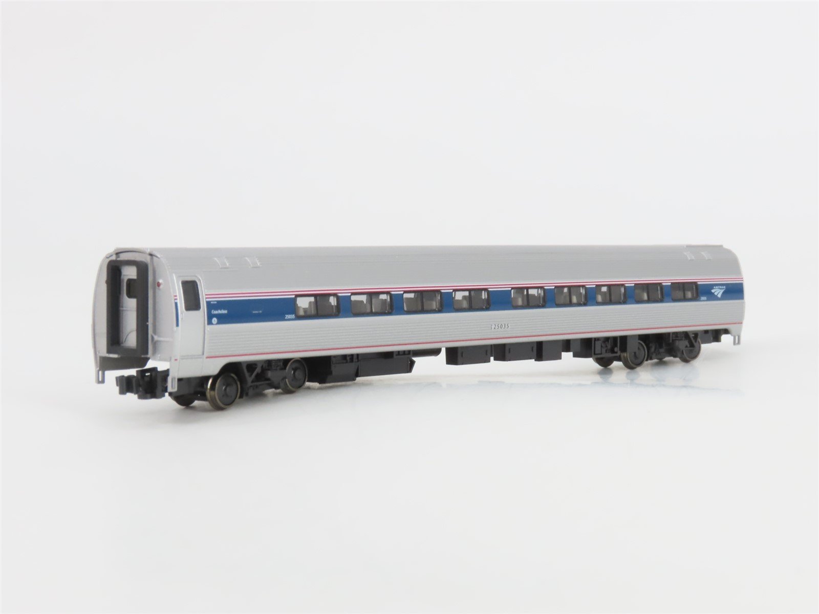 N KATO 106-6285 AMTK Amtrak Amfleet/Viewliner P42 Diesel Passenger Set w/ DCC
