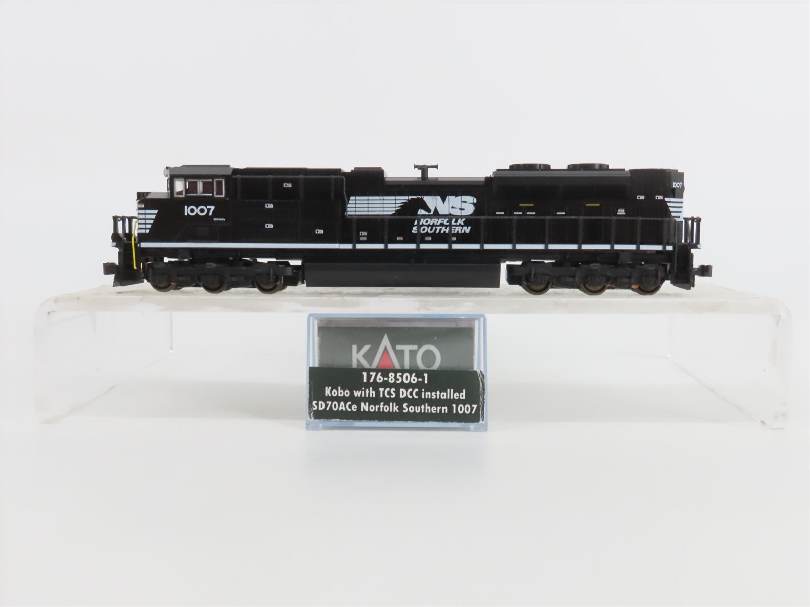 N Scale KATO Kobo 176-8506-1 NS Norfolk Southern EMD SD70ACe Diesel #1007 w/ DCC