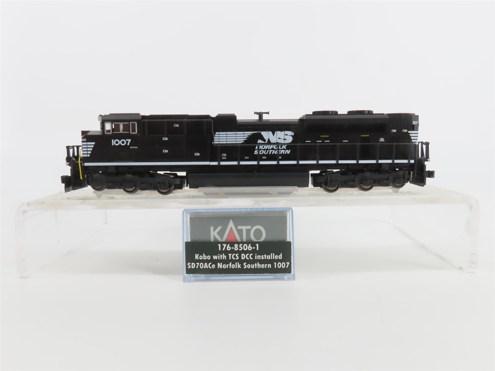 N Scale KATO Kobo 176-8506-1 NS Norfolk Southern EMD SD70ACe Diesel #1007 w/ DCC