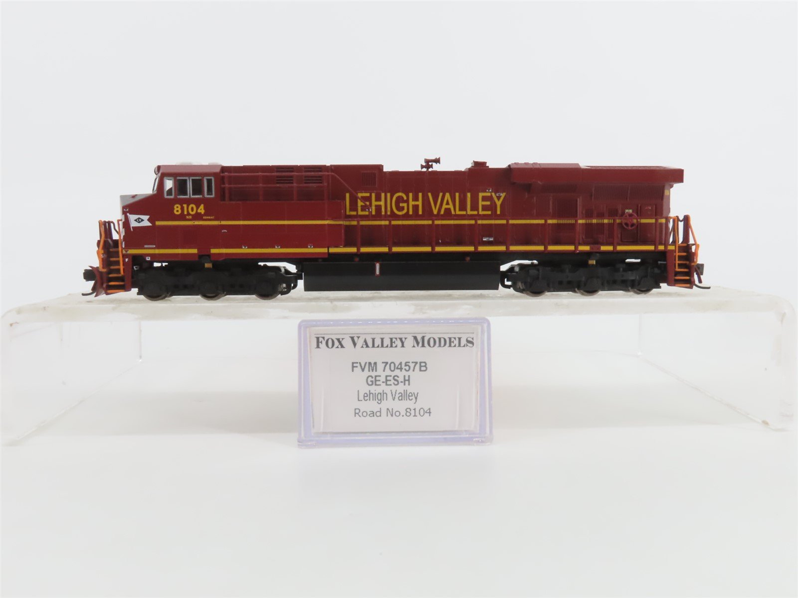 N Scale Fox Valley FVM 70457B NS "Lehigh Valley Heritage" GE-ES-H Diesel #8104