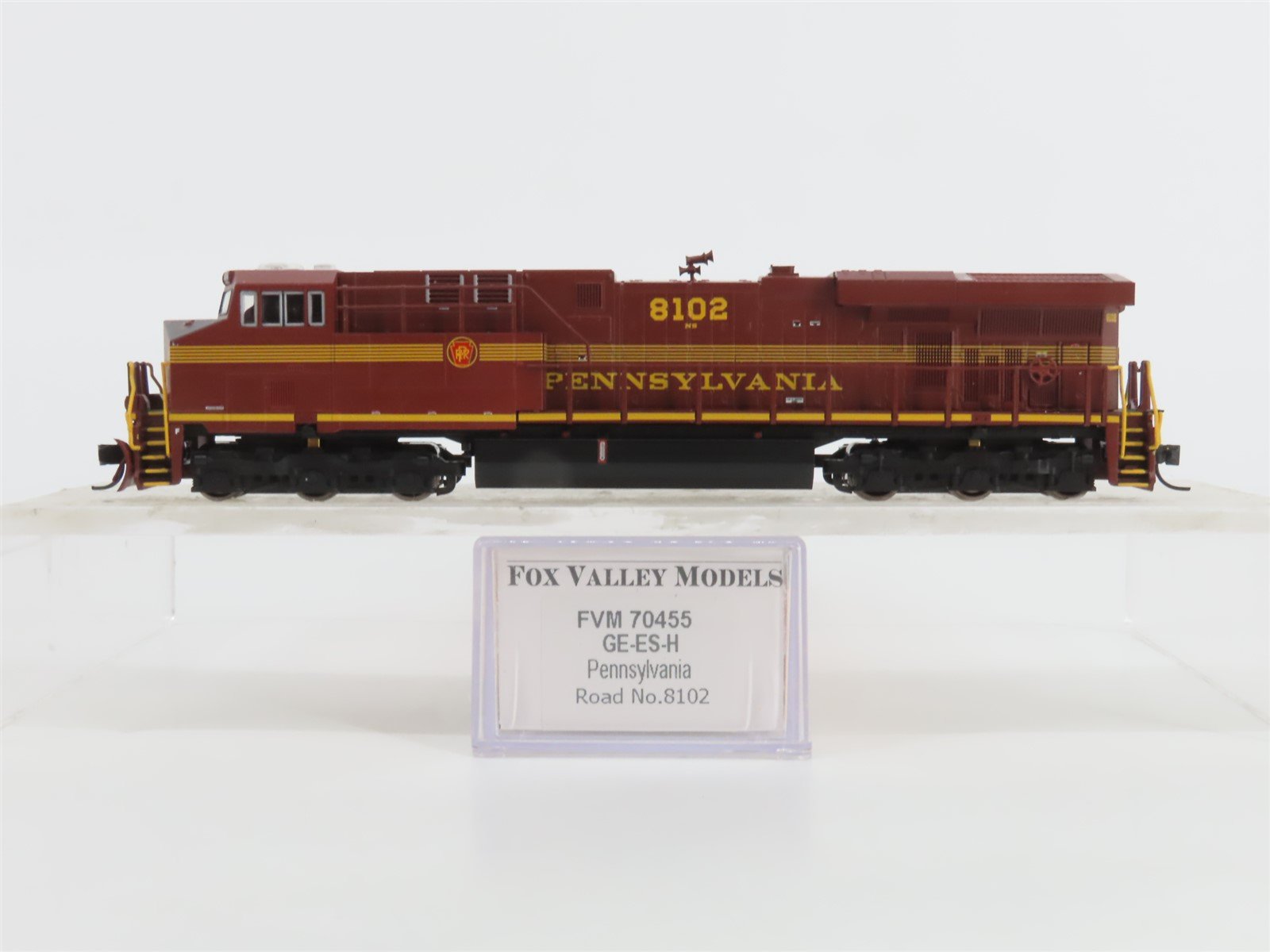 N Fox Valley FVM 70455 NS "Pennsylvania Heritage" GE-ES-H Diesel #8102 w/ DCC