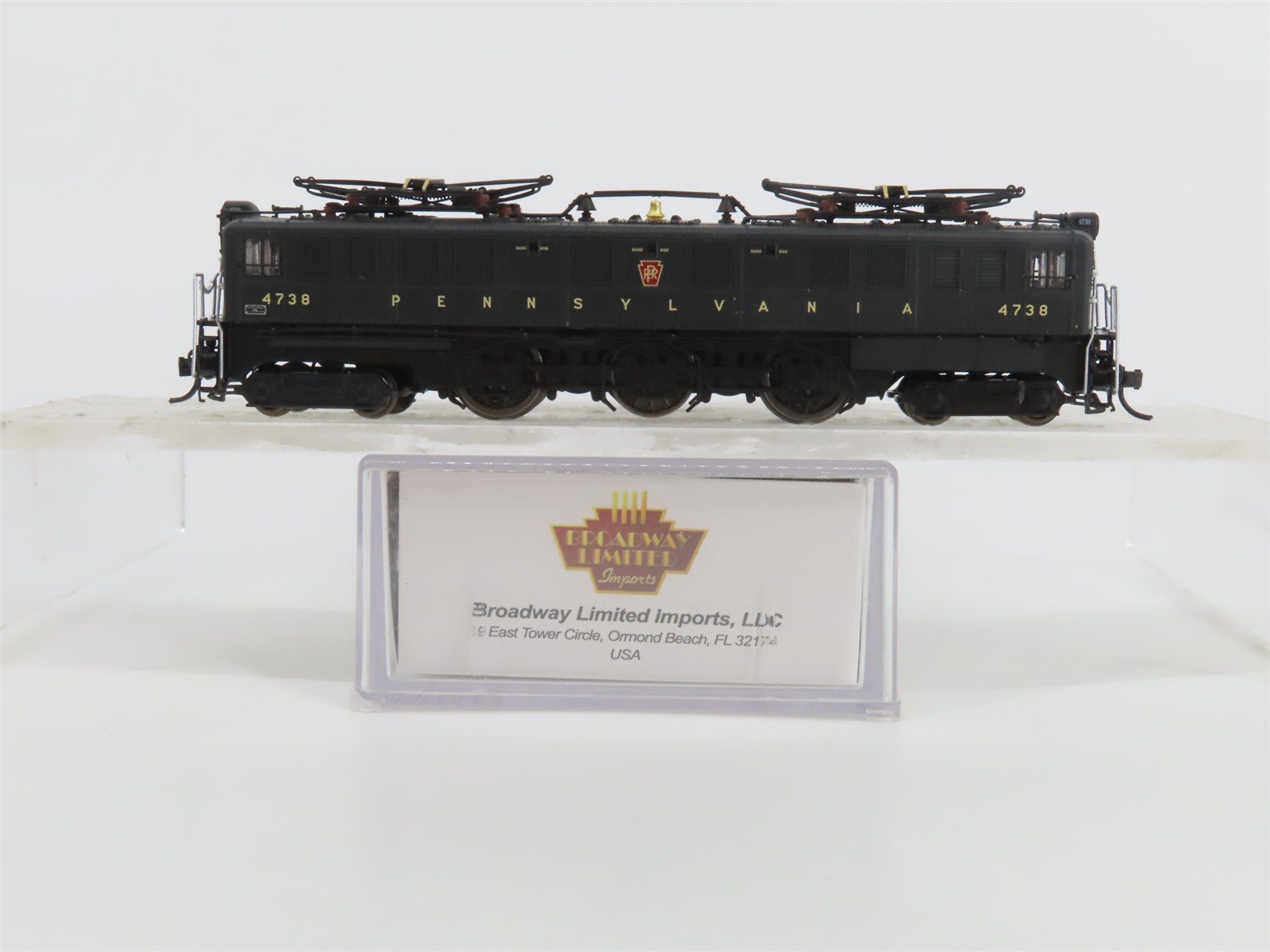 N Broadway Limited BLI 3956 PRR Pennsylvania P5a Boxcab Electric #4738 -Paragon4