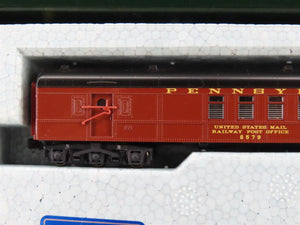 N Scale Kato 106-068 PRR Broadway Limited 10 Car Passenger Set W/Track