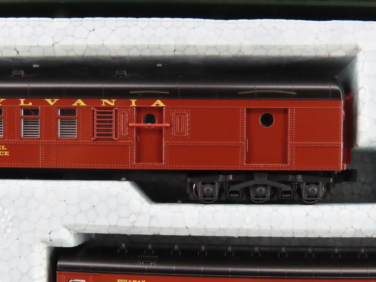 N Scale Kato 106-068 PRR Broadway Limited 10 Car Passenger Set W/Track