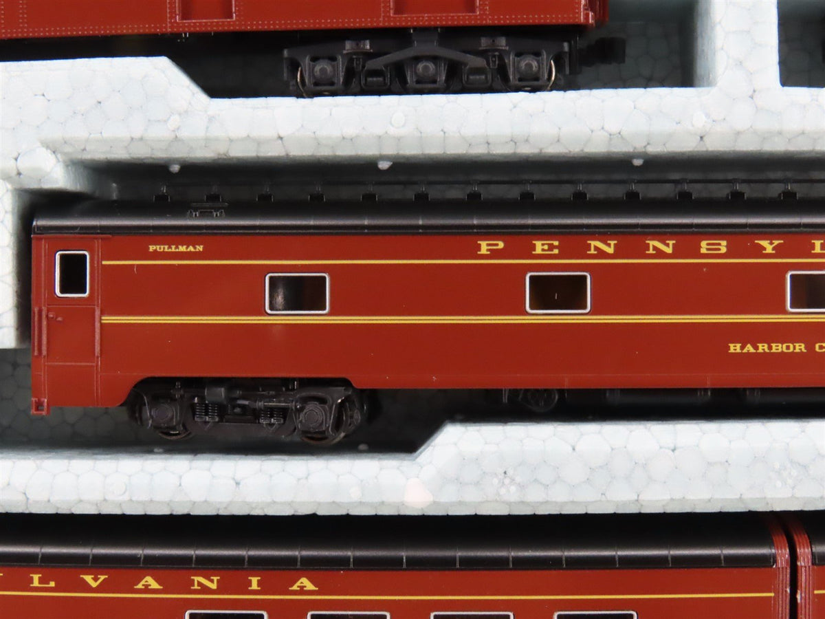 N Scale Kato 106-068 PRR Broadway Limited 10 Car Passenger Set W/Track