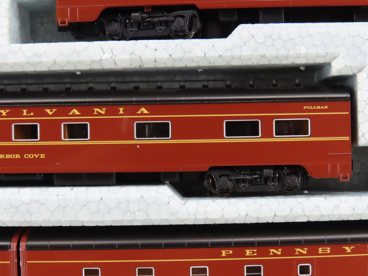 N Scale Kato 106-068 PRR Broadway Limited 10 Car Passenger Set W/Track
