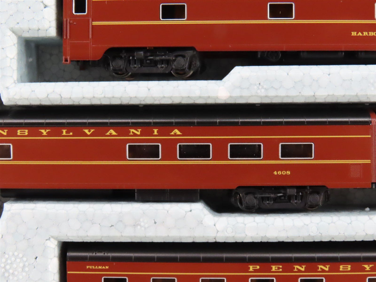 N Scale Kato 106-068 PRR Broadway Limited 10 Car Passenger Set W/Track