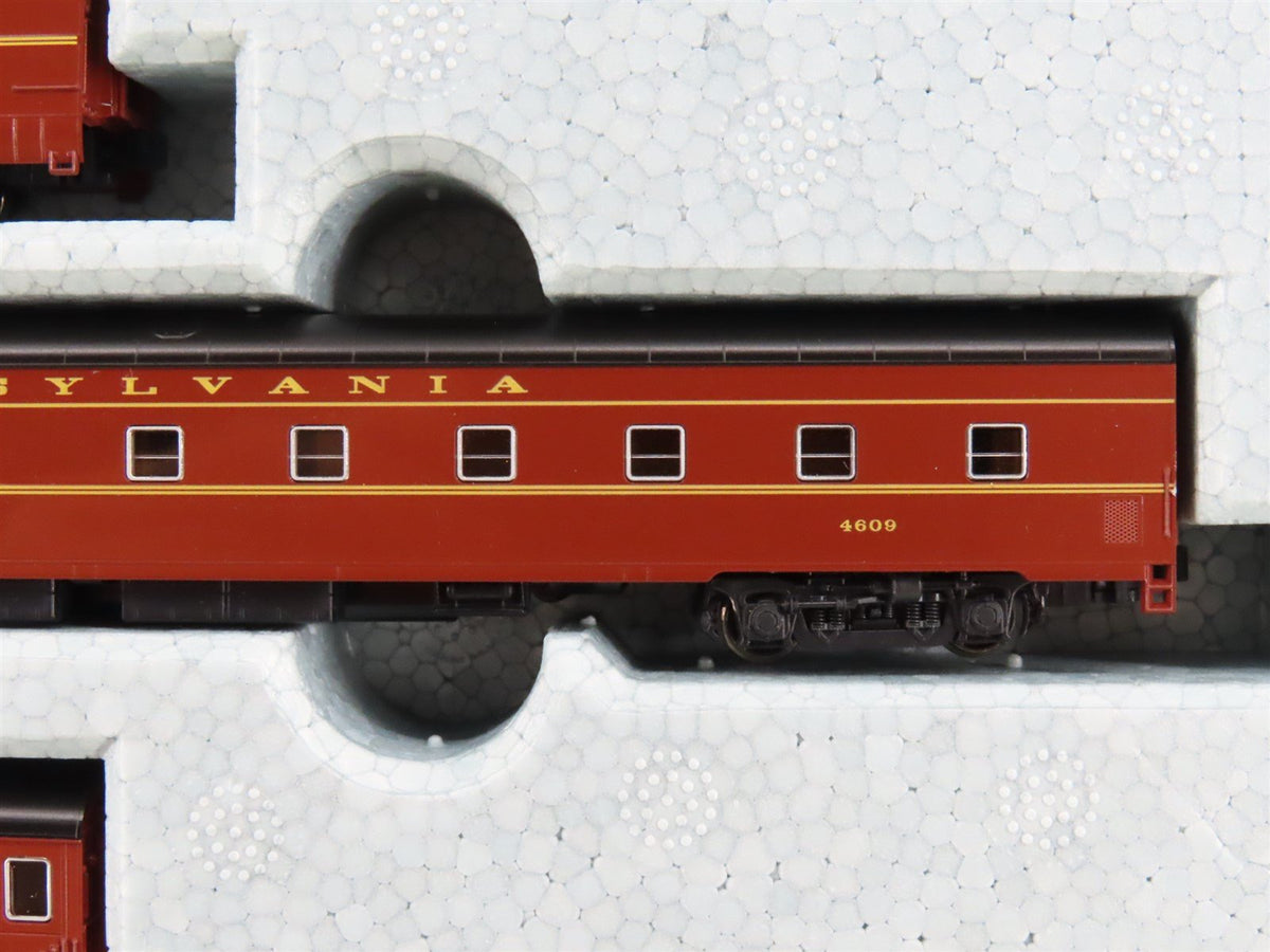 N Scale Kato 106-068 PRR Broadway Limited 10 Car Passenger Set W/Track