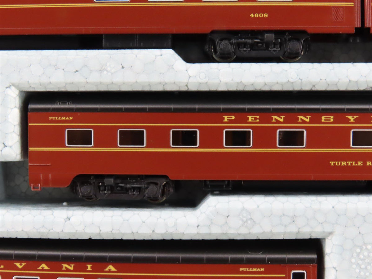 N Scale Kato 106-068 PRR Broadway Limited 10 Car Passenger Set W/Track