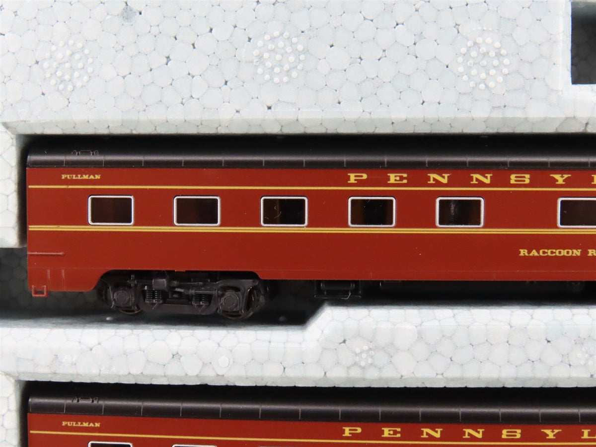 N Scale Kato 106-068 PRR Broadway Limited 10 Car Passenger Set W/Track