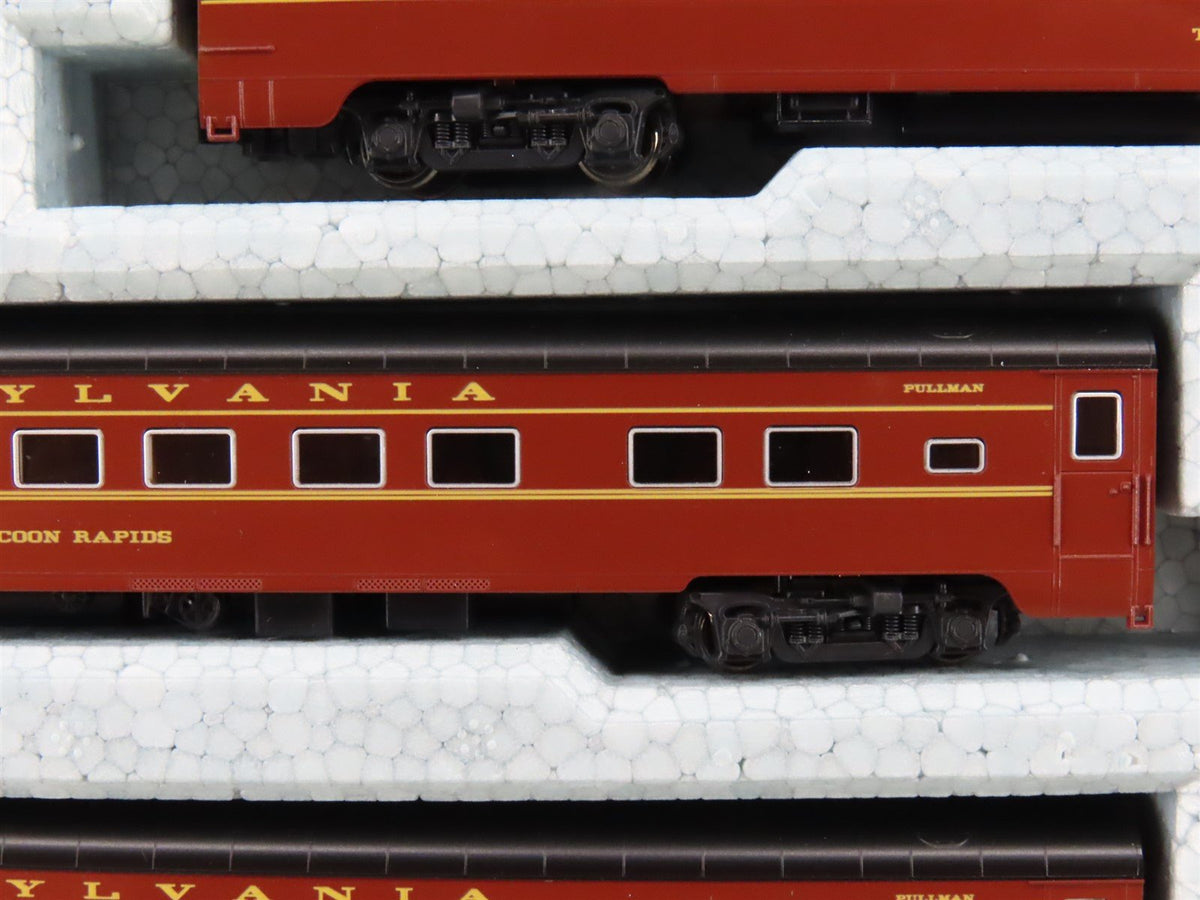N Scale Kato 106-068 PRR Broadway Limited 10 Car Passenger Set W/Track