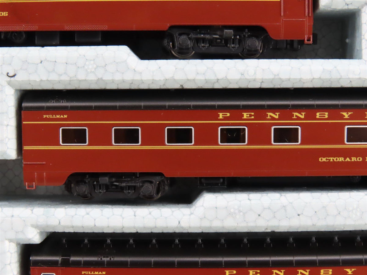 N Scale Kato 106-068 PRR Broadway Limited 10 Car Passenger Set W/Track