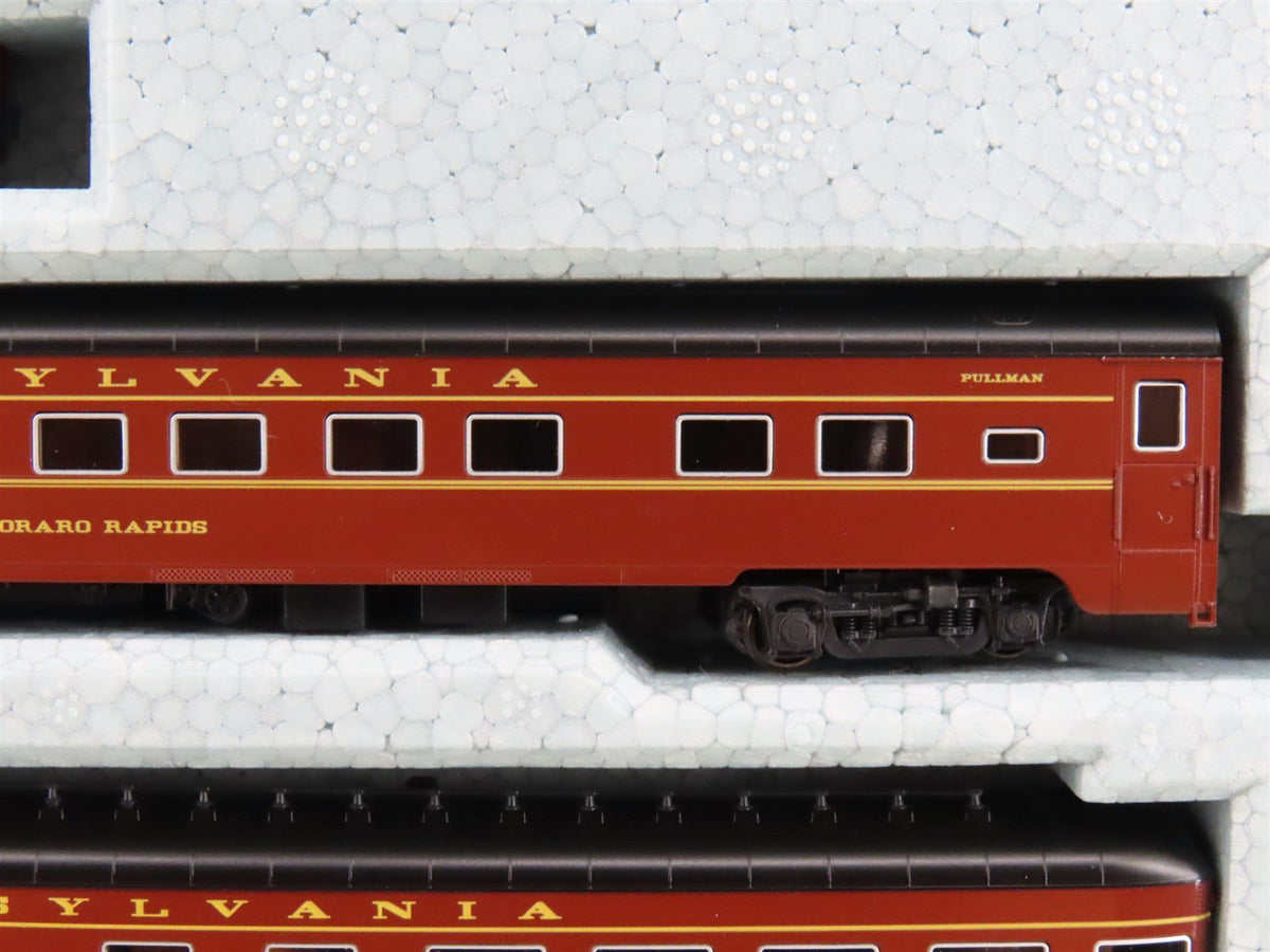 N Scale Kato 106-068 PRR Broadway Limited 10 Car Passenger Set W/Track